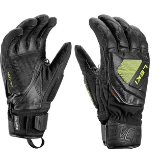 Leki Worldcup Race C-Tech 3D Skihandschuhe Winterhandschuhe 654806301 Größe 7,5, Black-Ice Lemon