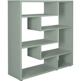 Jimmylee Babyregal , Grün , Holzwerkstoff , 4 Fächer , 130x134x40 cm , DIN EN ISO 9001 , individuell planbar, stehend , Babymöbel & Kindermöbel, Babyzimmer, Babyzimmer-Serien