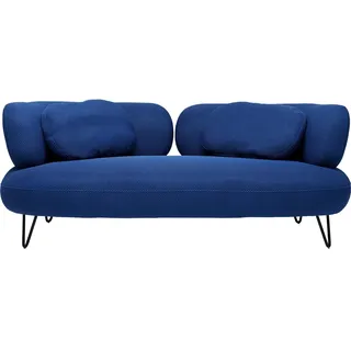 Kare Sofa Peppo 2-Sitzer, Blau 182cm