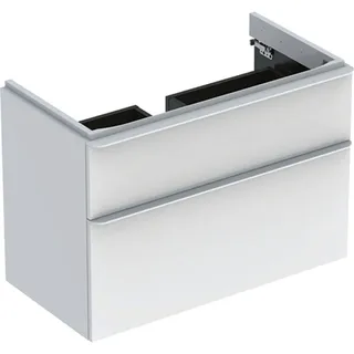 Geberit Smyle Square US für WT, m. 2 Sch 88,4x61,7x47cm, weiß - Weiß