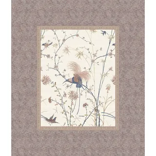 Bassetti Fong V8N Tischdecke, 100% Baumwolle, 170 x 170 cm, Grau