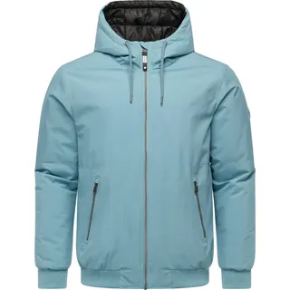Winterjacke RAGWEAR "Winterjacke Stuartt YOUMODO", Herren, Gr. XL, blau (stone blau), Obermaterial: 100% Polyester PES.  Obermaterial: Futter: 100% Polyester PES. 100% Polyester PES., Jacken Winterjacke