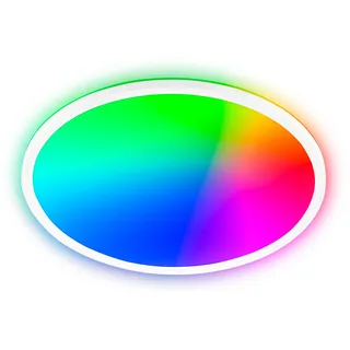 Brilo LED Panel 22 W rund Weiß