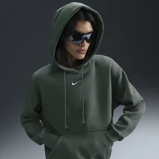 Nike Sportswear Phoenix Fleece Oversize-Hoodie Für Damen, Vintage Green/Sail, DQ5860-338, 2XS