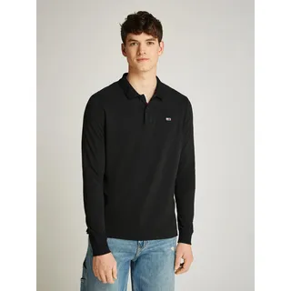 Tommy Hilfiger Tommy Jeans »TJM SLIM PLACKET POLO LS EXT« mit Logostickerei,