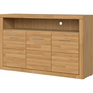 OTTO home Sideboard Ribe 130 x 80 x 35 cm Braun
