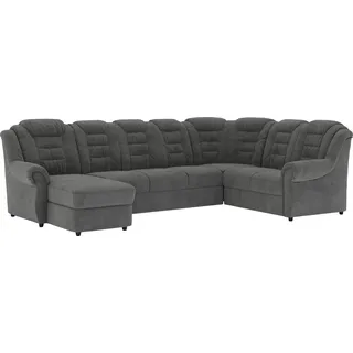 Home Affaire Wohnlandschaft Polyester U-Form grau