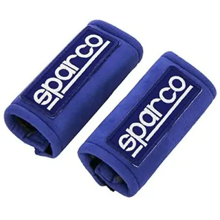 Sparco Satz Lenkrad-/Handbremspolster 'Small' - Blau Unique, Azurblau
