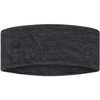 Buff Merino Lightweight Stirnband Grau