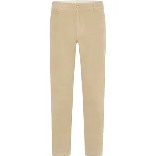 Chinohose KRONSTADT "Chinohose KSEbben", Herren, Gr. 3XL, N-Gr, beige (weiß pepper), Obermaterial: 98% Baumwolle CO. 2% Elasthan EL., Hosen Chinohose