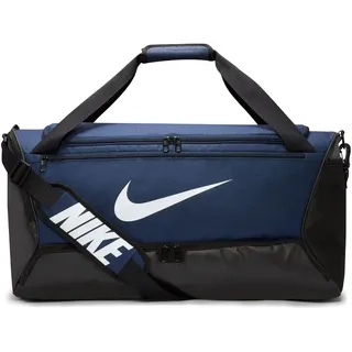 Nike Sporttasche Brasilia 9.5 Dunkelblau/Schwarz/Weiß