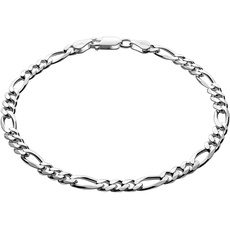 STERLL Herren Armkette Silber Sterling-Silber 925 21cm Öko-Verpackung Geschenke für Männer