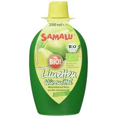 Samalu Bio Limetten Würzmittel, 15er Pack (15 x 200 ml)