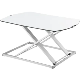 RICOO Schreibtischaufsatz höhenverstellbar TS1111 Stehpult Aufsatz Schreibtisch Ergonomisch Stehschreibtisch Tischaufsatz Stehtisch Klappbar Monitorständer