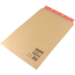 20 Versandtasche Karton A3, 340 x 500 x 50 mm, braun, Wellpappe