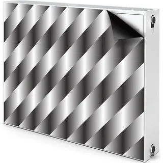 Magnet Heizung Verkleidung Abdeckung Heizung Heizkörperabdeckung 80x60 cm - Metallischer Korb