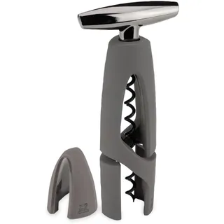 Peugeot Altar mit Kapselschneider - 3,6 cm x 8,1 cm x 17 cm - Ergonomischer Griff aus Zamak - Brauner Kunststoff