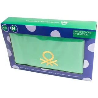 Benetton Footprints Matratzenbezug - Green / Yellow - L