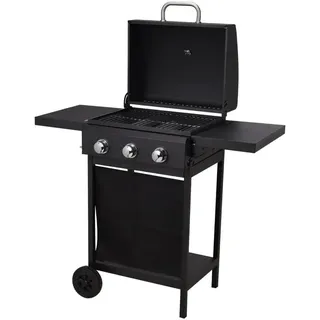 VAGGAN Gasgrill schwarz