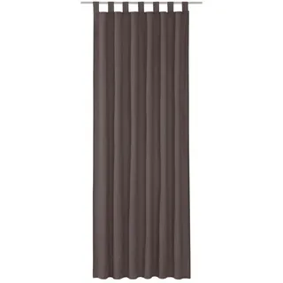Tom Tailor Schlaufenvorhang, Dunkelgrau, Textil, 140x0.5x255 cm, Oeko-Tex® Standard 100, Wohntextilien, Gardinen & Vorhänge, Fertiggardinen, Schlaufenschals