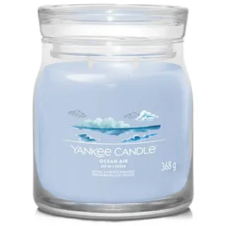 Yankee Candle Ocean Air Duftkerze 368 g blau