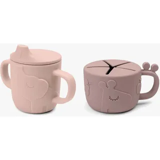 Done by Deer Peekaboo Snack & Trinkbecher-Set Deer Friends