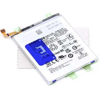 Akku für Samsung Original EB-BA546ABY für Samsung Galaxy A34 (A346B), Galaxy A54 (A546B), Galaxy A25 5G (A256B), Galaxy A35 (A356B), Galaxy A55 (A556B) mit mungoo Displayputztuch