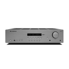 Cambridge Audio AXR85-85 Watt separater HiFi-Stereoreceiver mit integrierter Phonostufe, FM/AM-Radio und Bluetooth 5.0 - Lunar Grey