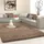 Hochflor-Teppich »Life Shaggy 1500«, rechteckig, 30 mm Höhe, Langflor, uni, große Farbauswahl, robust, auch als Läufer und in rund, braun