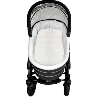 Heitmann Felle Babylammfell »Einlage - echtes Lammfell« ideal für Soft-Tragtaschen, Kinderwagen, Buggy, Kinderbett, waschbar, beige