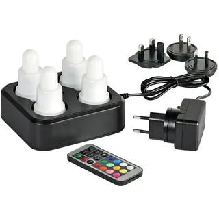 4er 70 x Ø 40 mm, warm white & multicolour 66141 | Packung (1 Stück)