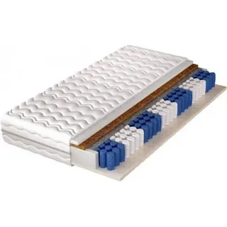 Doppelseitige Matratze mit Zonenprofilierung und unterschiedlicher Härte H3/H4 Novida, 120 x 200