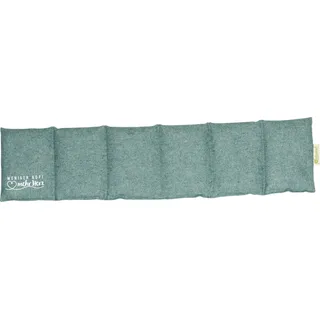 herbalind Wärmekissen »4077« 66x15 cm mit 6 Kammern, Füllung Getreidemischung mit Minze, grün