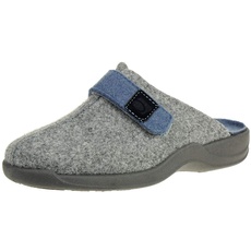 Bild von Damen Hausschuhe Pantoffeln Pantolette Vaasa-D 2315-80, Größe:42 EU, Farbe:Grau