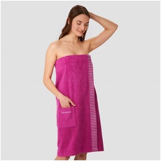 Bild Saunakilt Rom für Damen aus saugstarkem Baumwoll-Frottier Handtücher