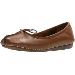 CLARKS Damen Freckle Ice Ballerinas, Braun, 37.5 EU