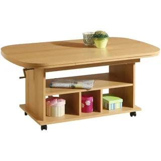 Apollo Couchtisch Babsi Braun Buche 107 x 53 x 67 cm