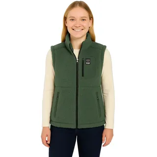 Wendeweste LPO "Wendeweste Bianca", Damen, Gr. 40 (M), laurel wreath, 100% Polyester, regular fit, Westen Wendeweste, mit Wendefunktion