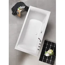 Bild von Rosa Rechteckbadewanne 90 x 190 cm (986001)