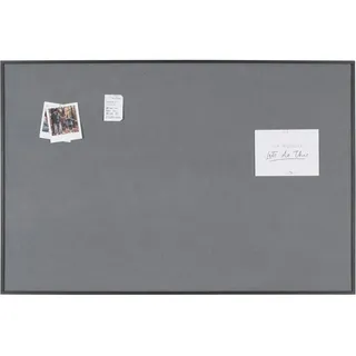 Bi-Office Pinnwand New Basic 38,5 x 28,5 cm Grau/Schwarz