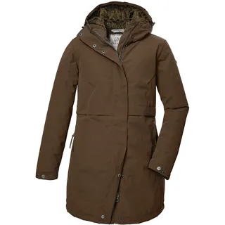 G.I.G.A. DX Damen Winterjacke/Funktionsparka mit Kapuze GW 41 WMN PRK, braun, 50, 40834-000