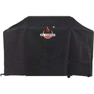 El Fuego Grillabdeckung 161,5 cm Polyester schwarz