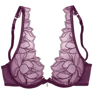 LASCANA Bügel-BH Damen bordeauxrot Gr.80D