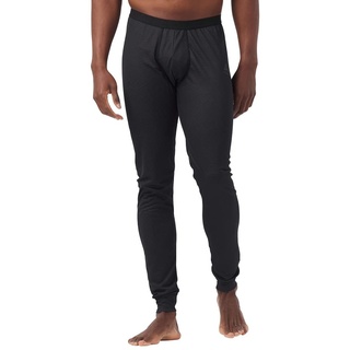 Odlo Herren Funktionsunterwäsche Lange Hose ACTIVE F-DRY LIGHT ECO, black, XXL