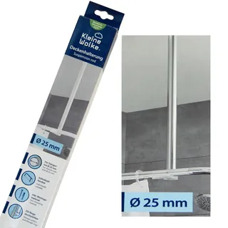 KLEINE WOLKE Deckenhalter für Duschstangen chrom