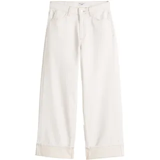 7/8-Jeans MARC O'POLO DENIM, Damen, Gr. 28, Länge 30, weiß, Denim/Jeans, Obermaterial: 97% Baumwolle, 3% Elasthan, 7/8-Länge, Jeans 7/8-Jeans, Model Tomma wide aus hochwertigem Stretch-Denim, Hohe Taille