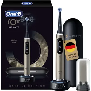Oral-B iO Series 10 lunar gold + Reiseetui