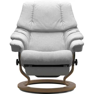 Stressless® Relaxsessel »Reno«, elektrisch verstellbar, optional 2-motorisch, Größe M & L, grau