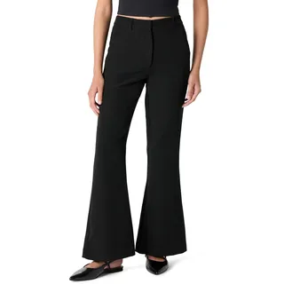 The Drop Spencer Schlaghose für Damen, Schwarz, Größe XL