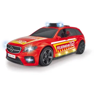 DICKIE Toys - Feuerwehrauto Mercedes AMG E43 (30 cm) - motorisiertes Feuerwehr-Auto mit Licht & Sound - für Kinder ab 3 Jahren